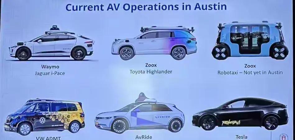 在奥斯汀的道路上，
只有马斯克的出租车是机器人。