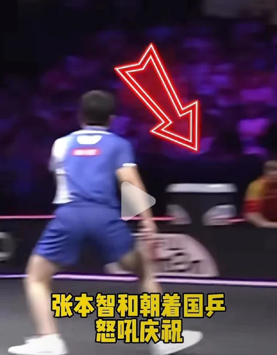 没有人能治得了他吗？
赛后他用球衣蒙头，说是庆祝方式，倒也说得过去；朝着国乒怒
