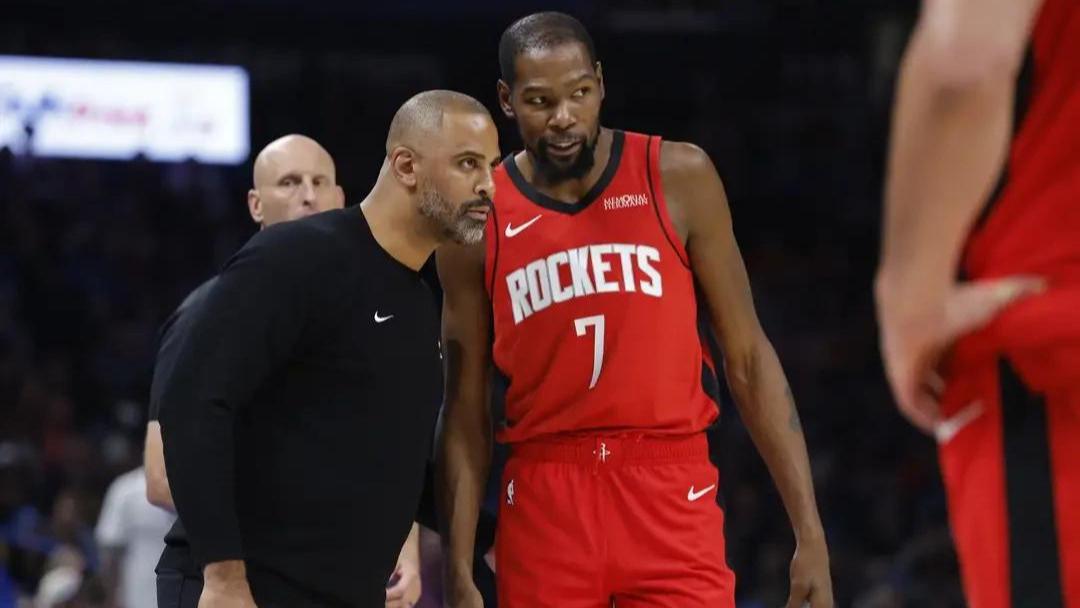 杜兰特心里有苦说不出，本以为来火箭享福没想到又是扎心的结果！