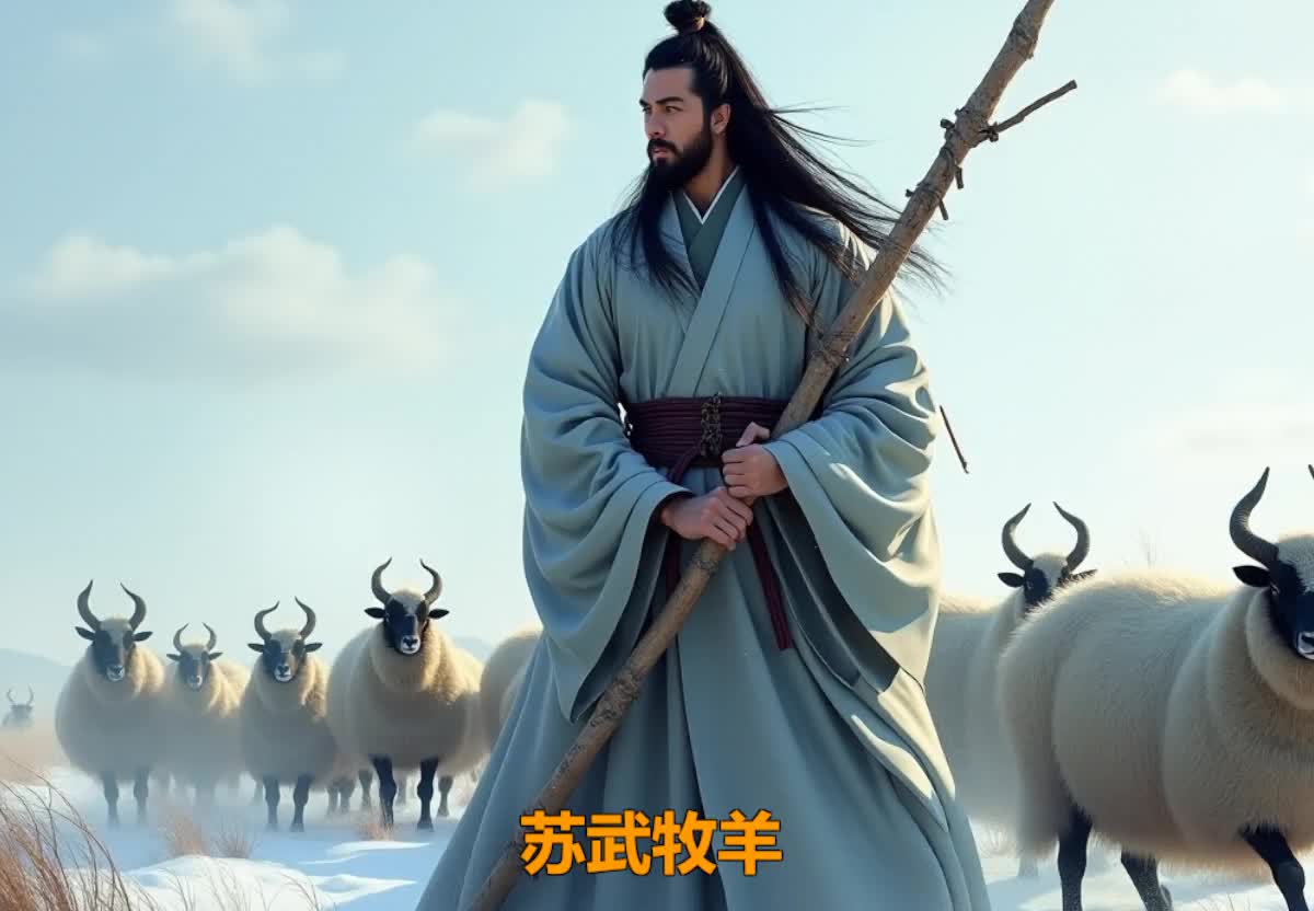 有人提到苏武在贝加尔湖放羊，条件艰苦，只能靠挖鼠粮和草根来维持生活，那他为何不吃