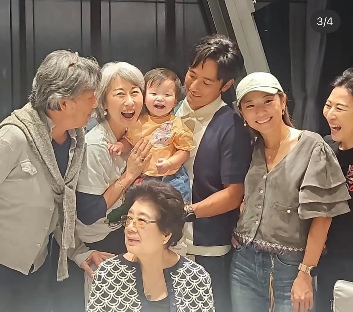 林子祥家族父亲节三代同堂，叶倩文与继子关系融洽，展示娱乐圈中家庭的温暖与修复力量