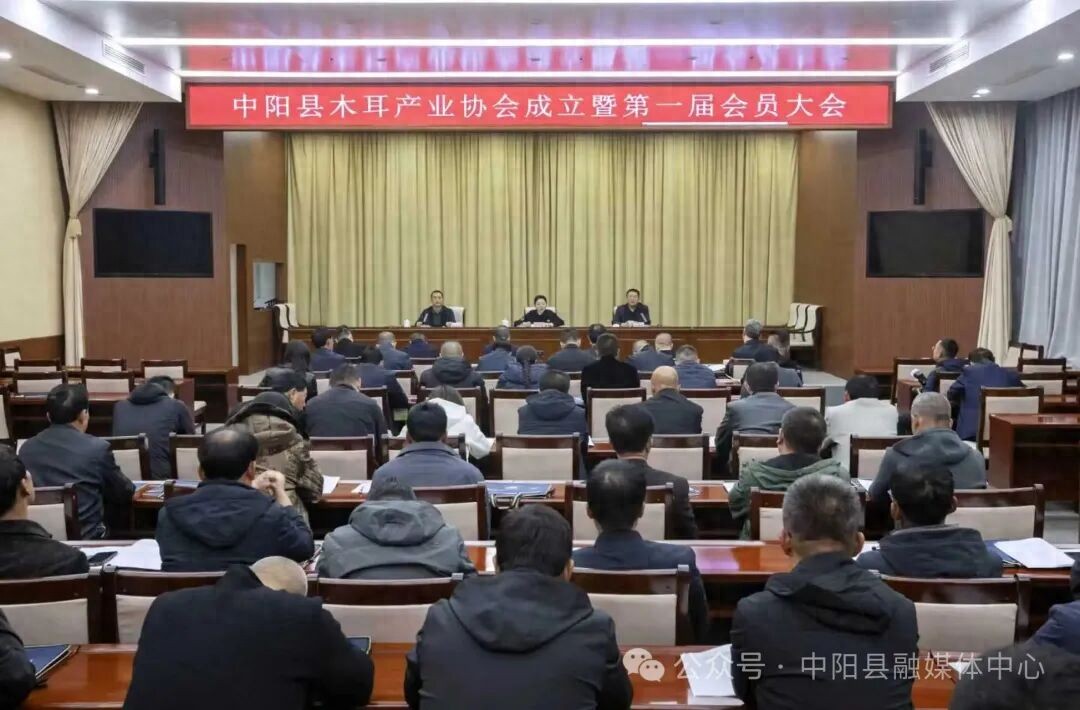 吴蝉有当选为中阳县木耳产业协会会长