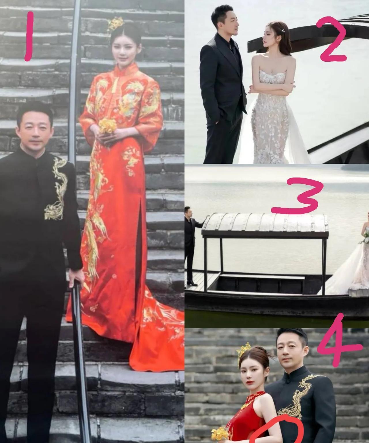 严重怀疑汪小菲婚礼的摄影师是s家派来的卧底，第一次看到风格这么奇怪的婚纱照，这就