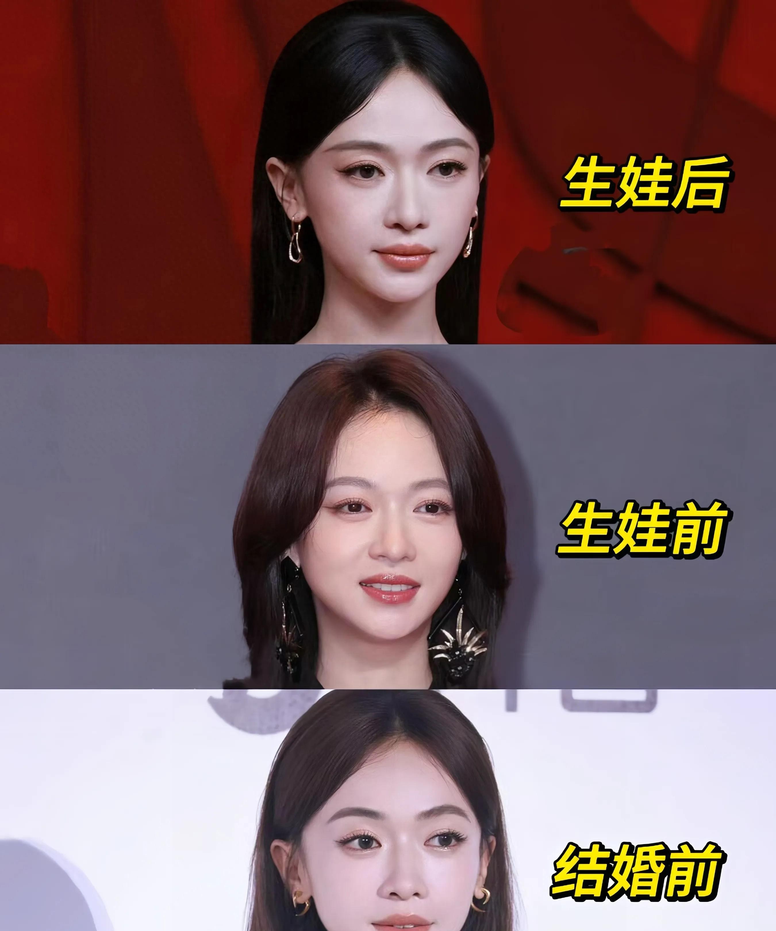 第一次对吴谨言有这么直观的对比，她是怎么做到的？
