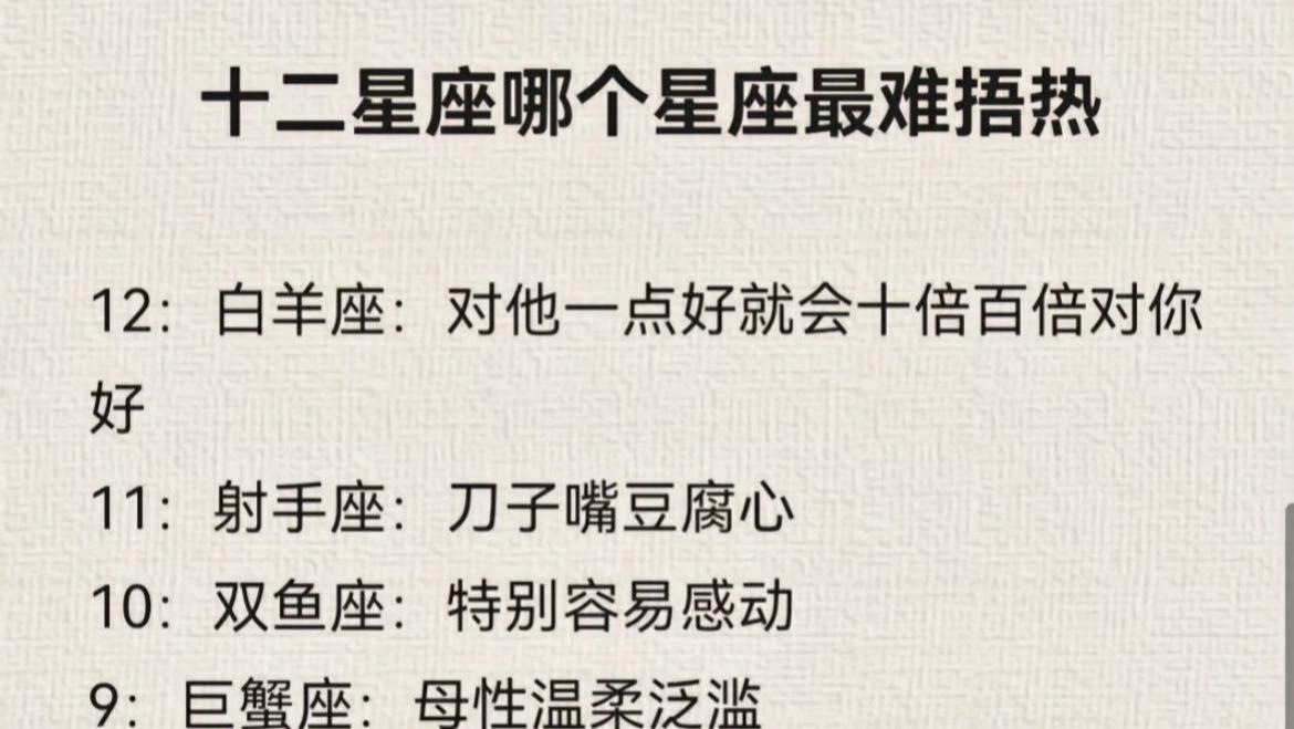 一旦动情就“爱到骨子里”的星座：承认吧，爱是从心疼对方开始的