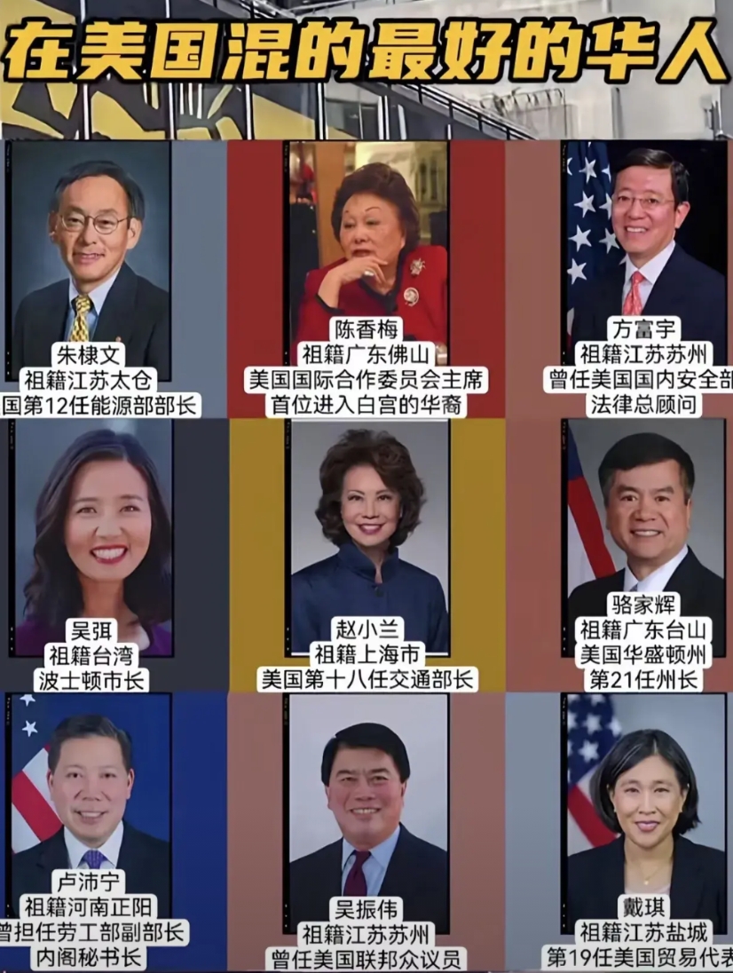 美国政坛上的华人精英