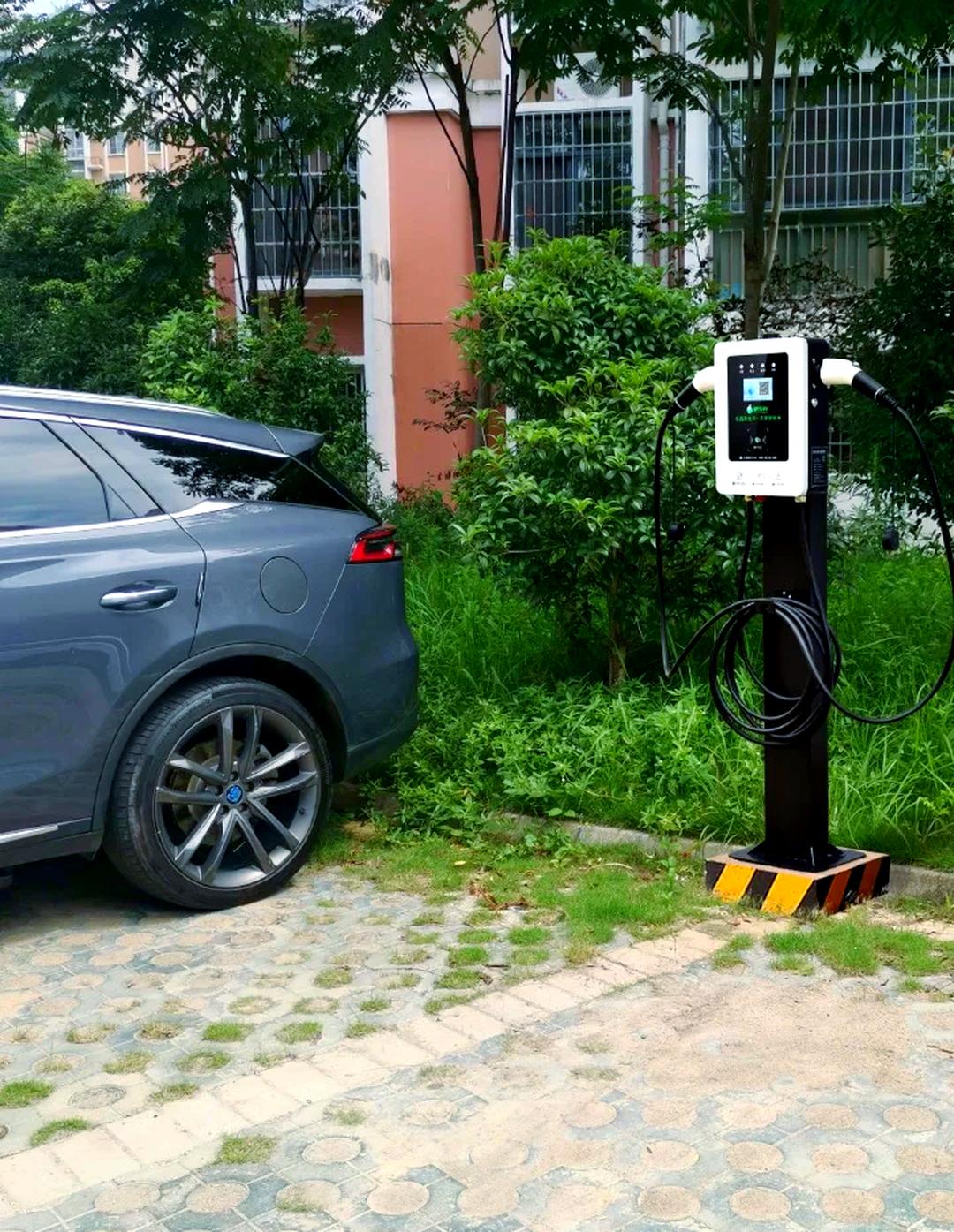 把人家的充电桩拔了之后再给自己车充上的，几乎都是跑网约车的