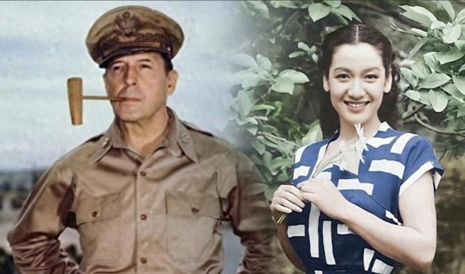 五星上将麦克阿瑟在日生活究竟有多么的靡乱？他霸占日本的第一女神原节子多年，日本的
