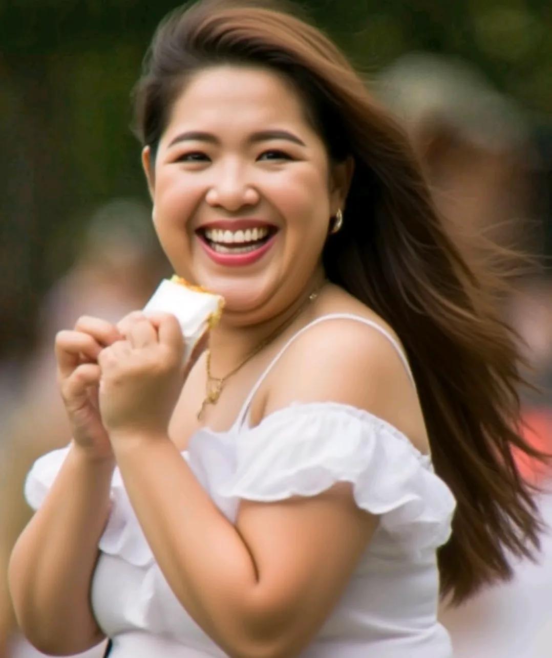 你细品！
在路上，商场里……一切公共场所，但凡看到边走边吃的基本上都是女人，大多