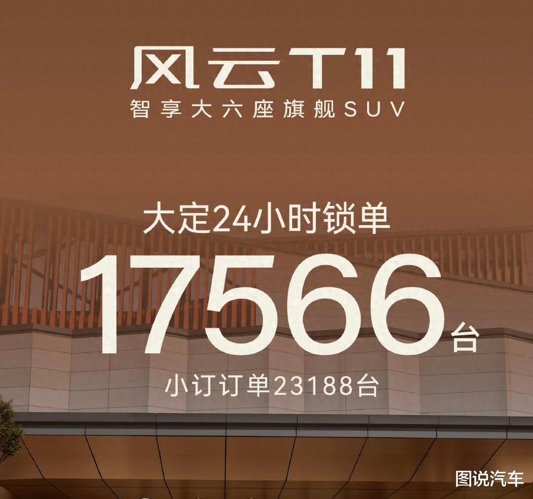 风云T11预售24小时，锁单数据出炉，值得再等一等