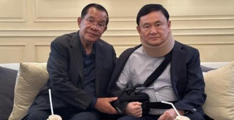 友谊的小船，终究敌不过国家的利益
他信周四晚突然在社交媒体X发文称，会让泰国军方