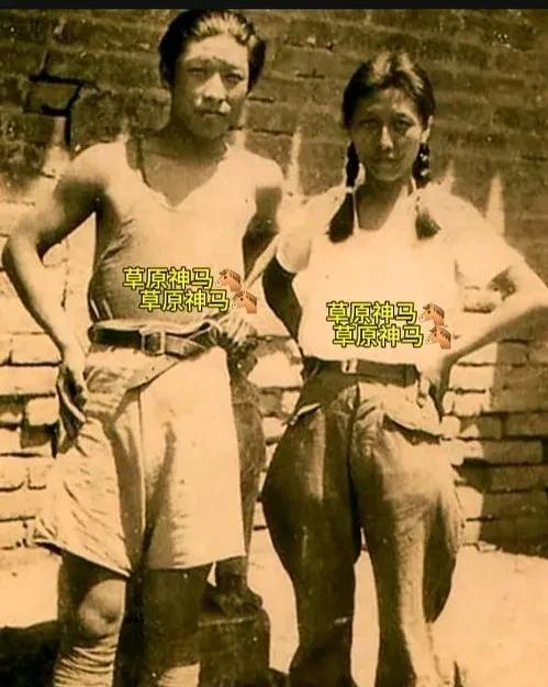 你知道照片中的这两位人物是谁吗
他(她)俩是热河朝阳人，东北著名抗日英雄的弟弟和