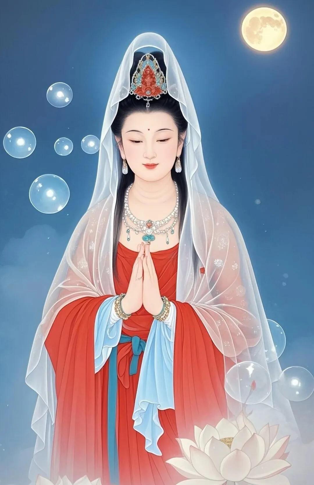 月色清辉照莲花，佛心静处见天心。#每日送给自己一句话# #分享今日的感悟# #心