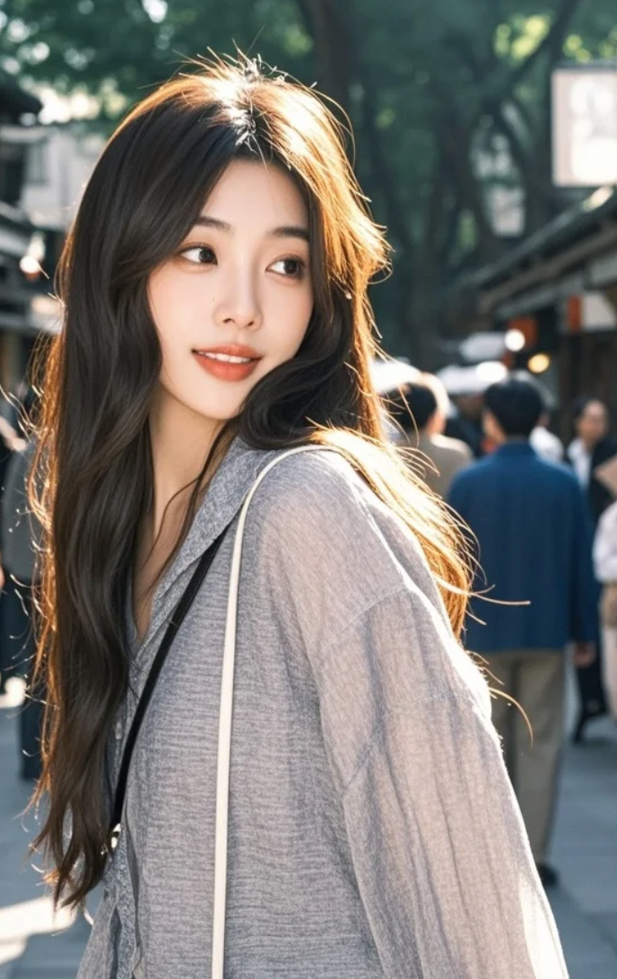阳光撩起碎发，你也心动了吗？