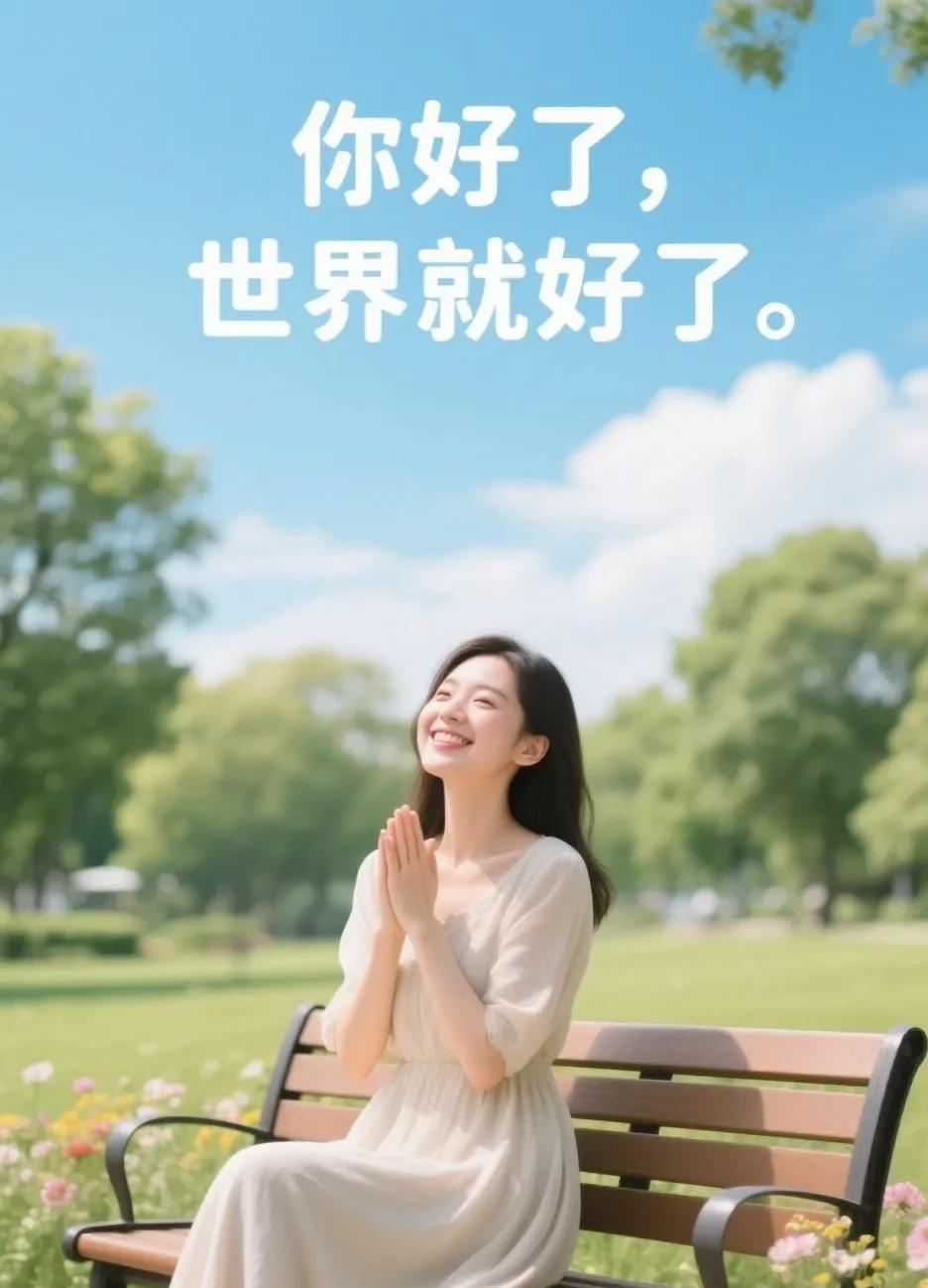 你好了，世界也就好了
世界是你的镜子，你好了，世界也会越来越好。这不是鸡汤，而是