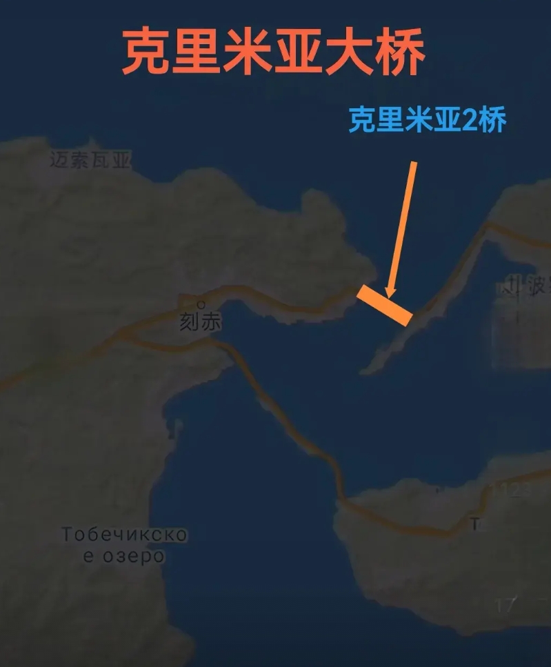 俄罗斯应该考虑建克里米亚2桥了，换个位置，克里米亚大桥迟早有问题。也可以修建跨海