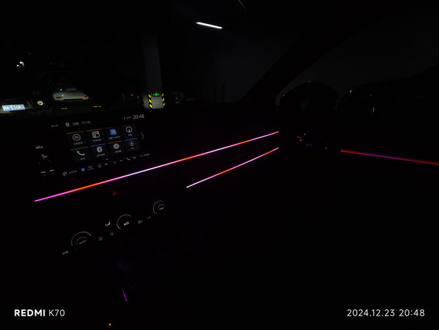 思域改装氛围灯
太帅了吧鬼火就鬼火一点，谁叫我开思域，必须骚气