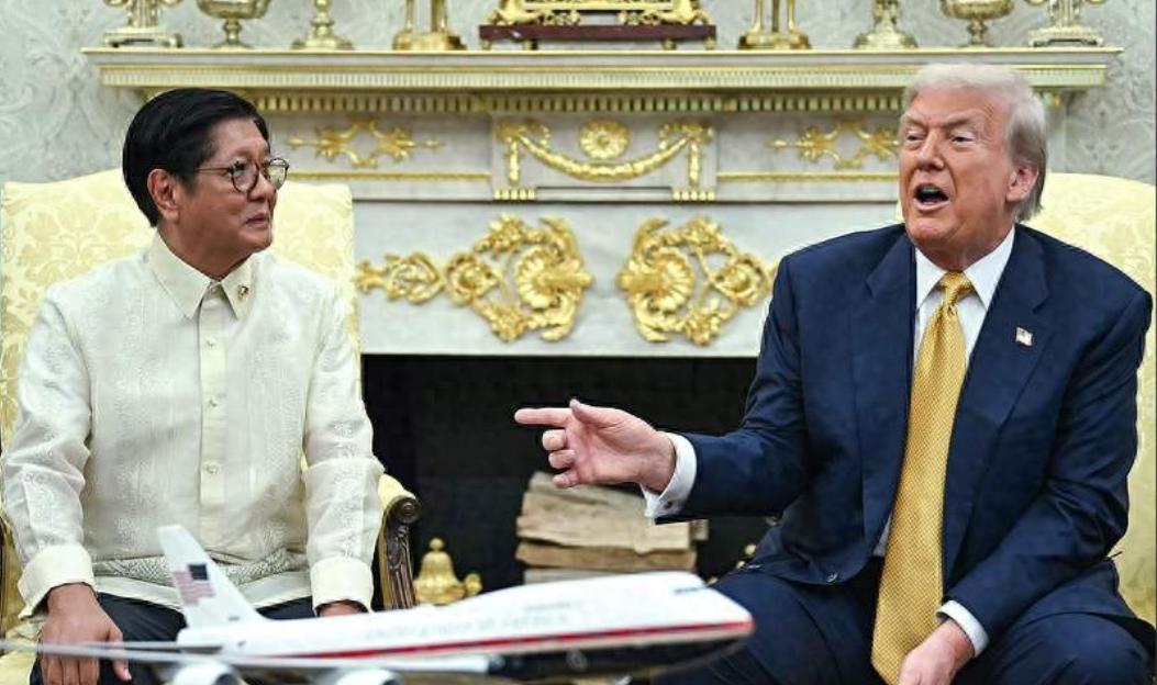 /美国总统建议菲律宾学会同中国友好相处！
小马科斯本想借着吹捧美菲同盟刷一波存在