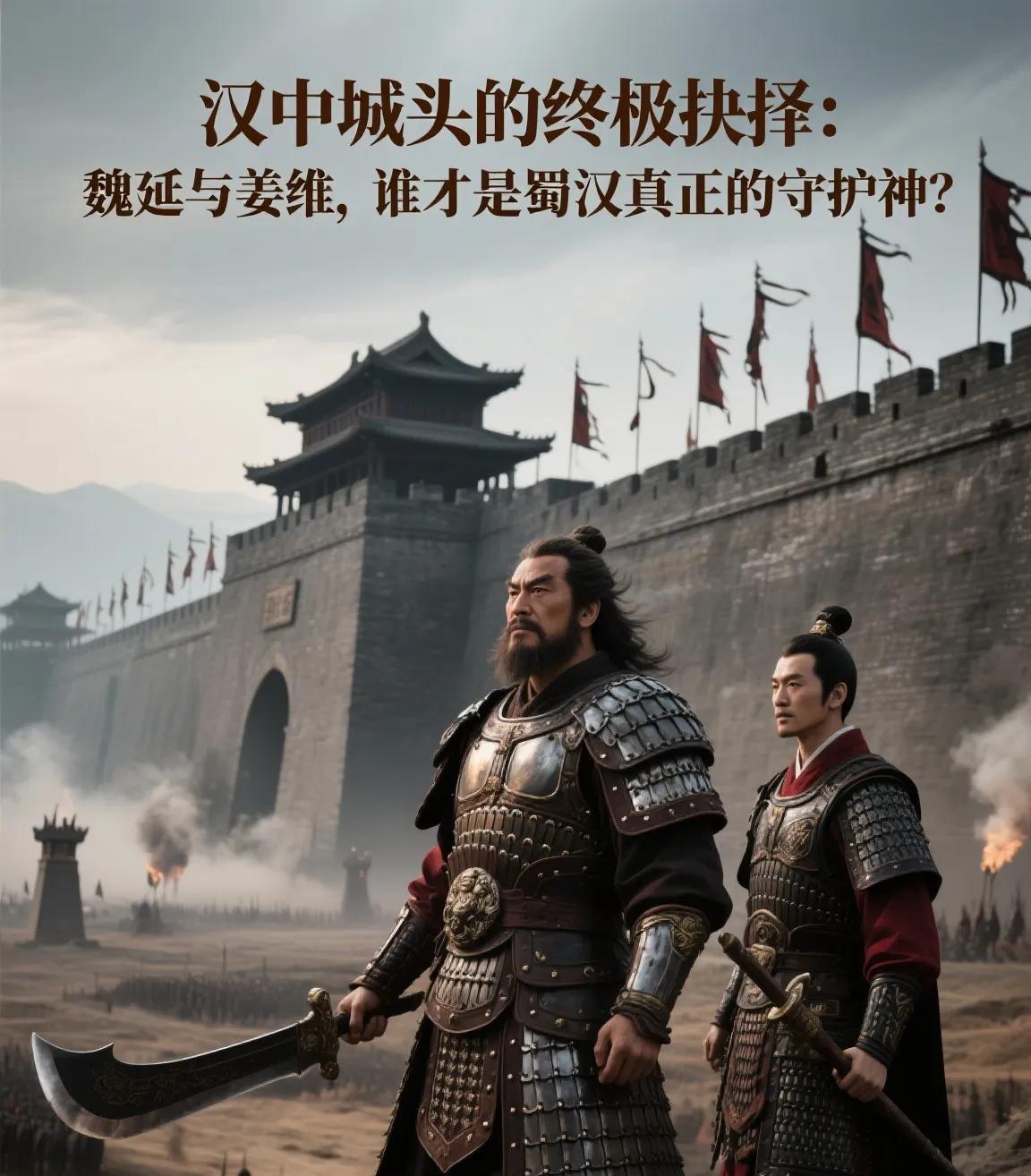 汉中城头的终极抉择：魏延与姜维，谁才是蜀汉真正的守护神？
公元234年秋，五丈原