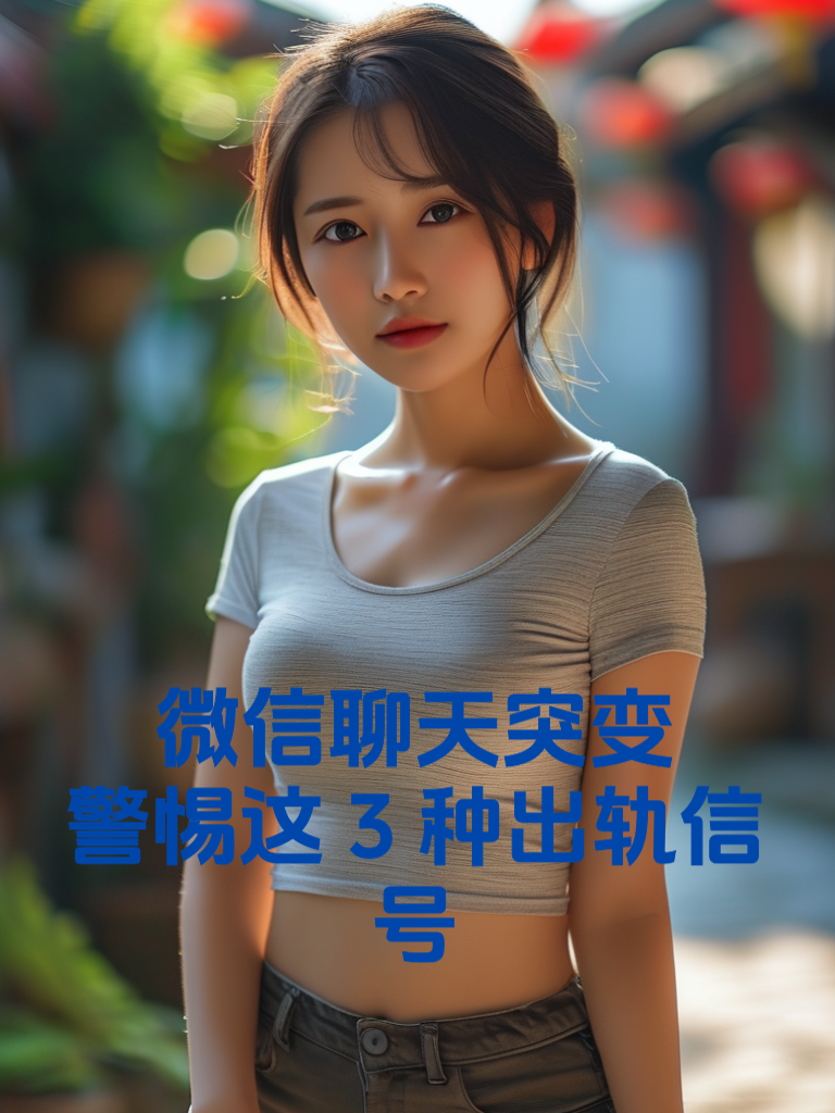 微信聊天突变，警惕这3种出轨信号
