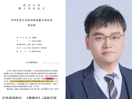 这是武大杨景媛的老师郭汝飞！他是杨景媛毕业设计的指导老师！

是副教授、世界经济