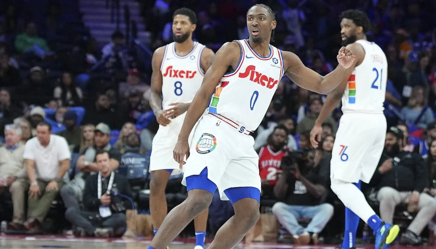 下赛季NBA五大黑马球队。

第五支：费城 -76人

作为一支拥有MVP恩比德