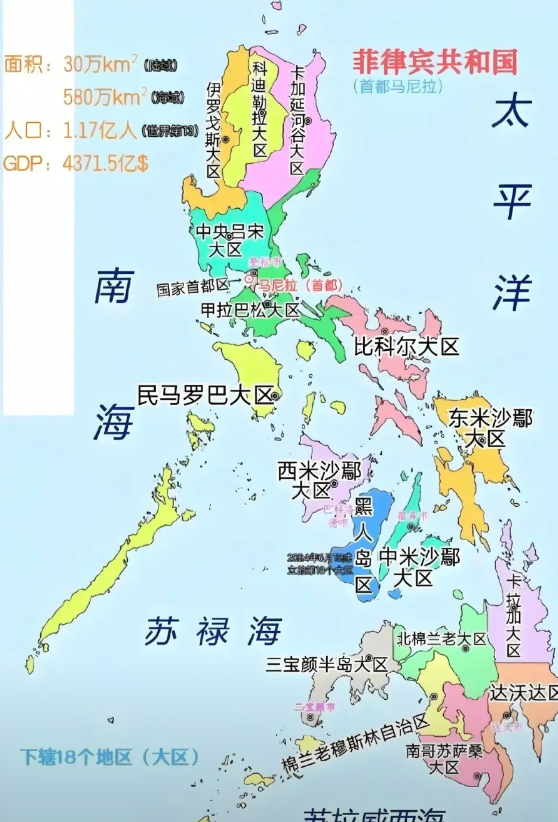 菲律宾有日本的病，没日本的命。
说起来，菲律宾其实与日本很像。他俩都是纯粹的岛国