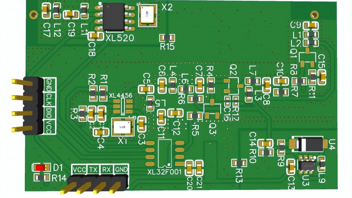 XL433_01P 双向透传模组，适用于433M低功耗无线通信场景