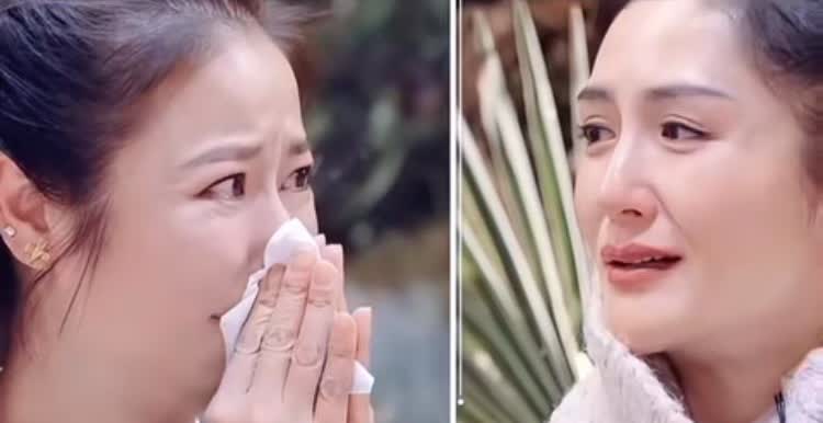 林心如哽咽着说道，“我结婚以前，每年都会跟爸爸妈妈旅行的，结婚有了小孩之后，我就
