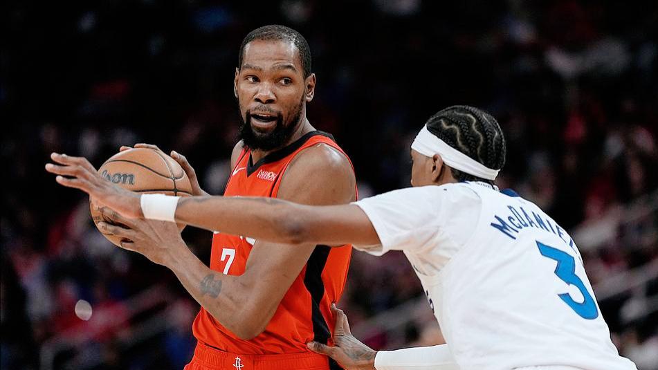 杜兰特40分钟砍39分救主！乌度卡继续啃老，三大隐患仍未解决