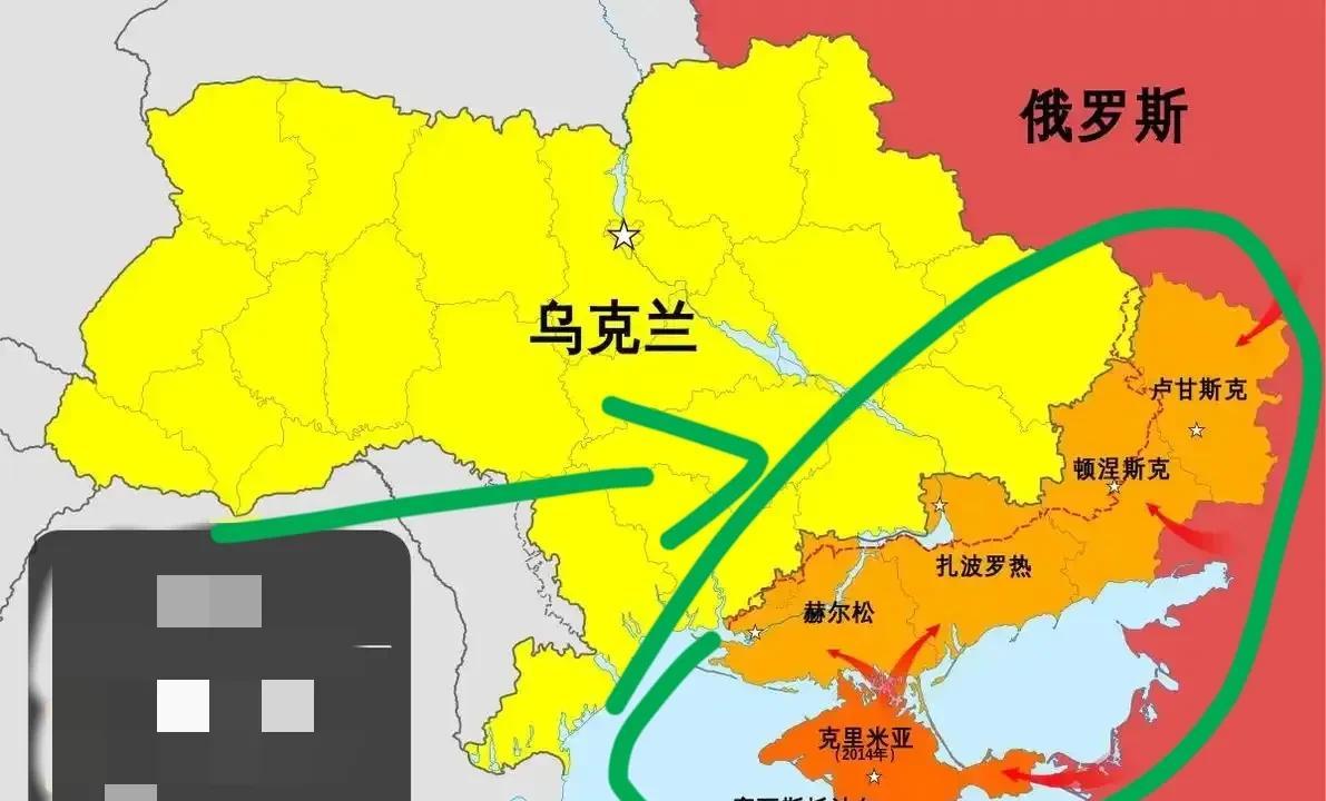 这四个洲肯定是要不回去了，在泽连斯基在回去的飞机上特朗普就发推特说了，已经占领的