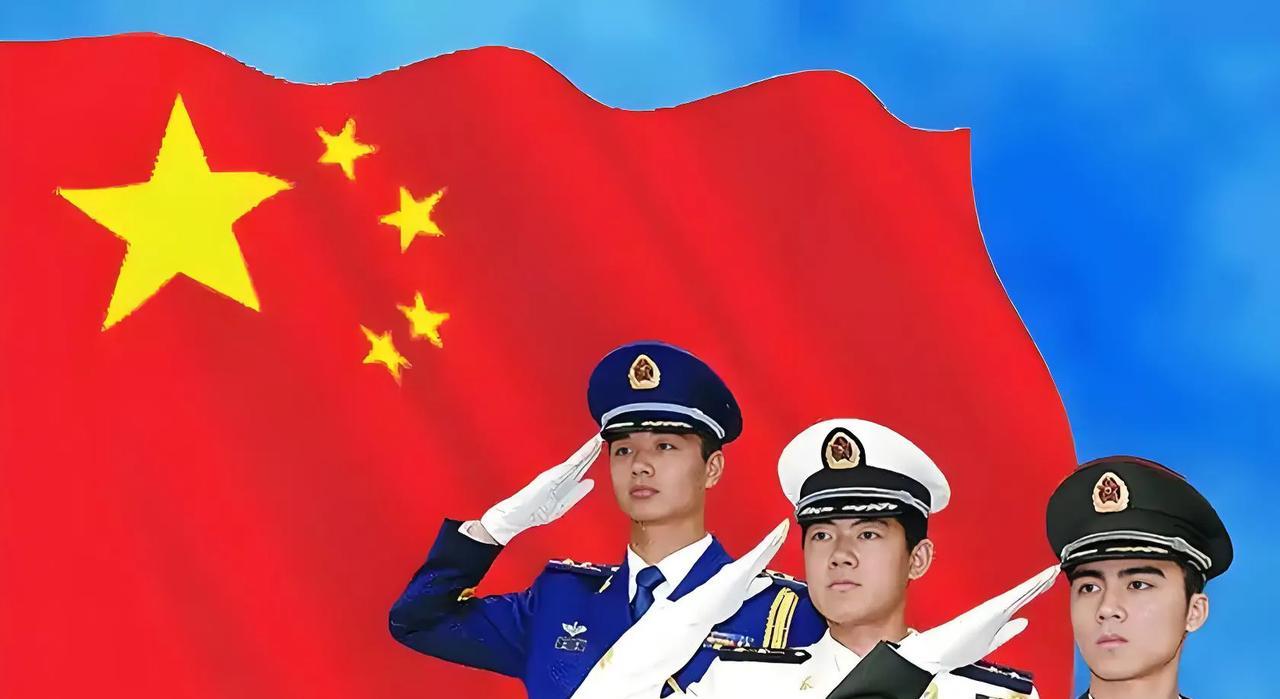 《八一颂》
旌旗猎猎映朝霞，
铁血丹心卫国家。
九秩荣光今更耀，
钢枪在握护繁花
