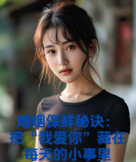 婚姻保鲜秘诀：把“我爱你”藏在每天的小事里