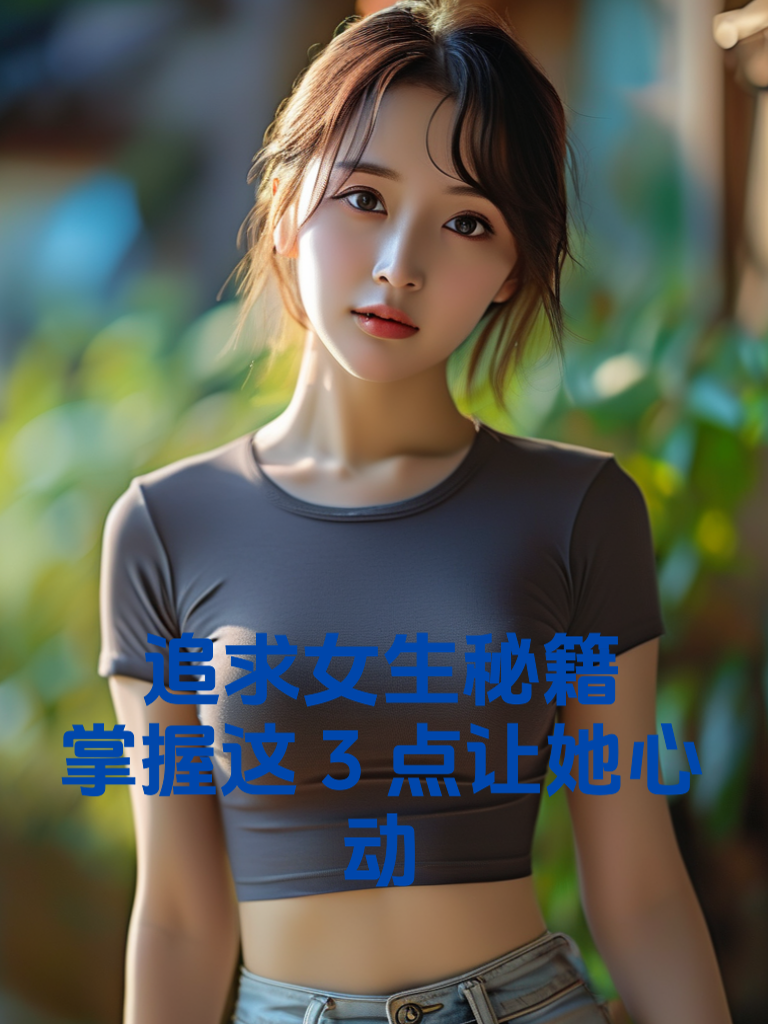 追求女生秘籍：掌握这3点让她心动