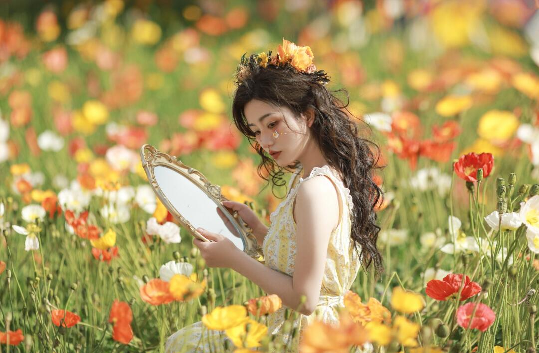 “故事的小黄花”🌼昆明世博园虞美人去年的片子啊啊啊终于修出来了