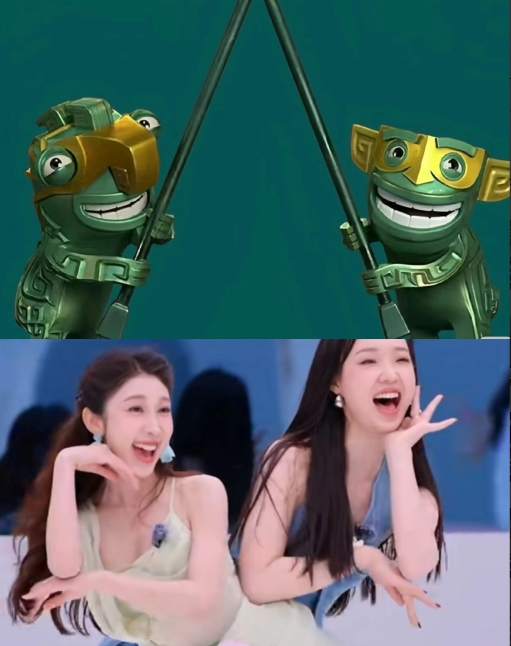 闺蜜跟我说，

　　你看《乘风破浪的姐姐》里面管乐和小婉不就是一对结界首吗？
