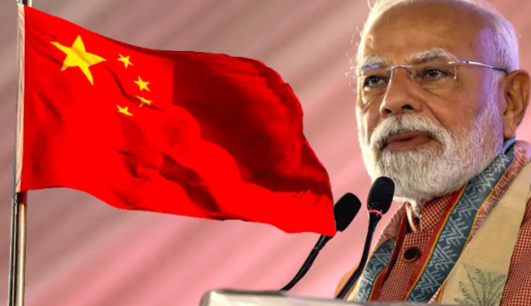 与美国闹僵之后，印度公开拥抱中国。

印度总理莫迪将于周二会见中国最高外交官，印