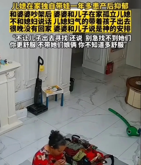这样的的婆婆不好相处！安徽一女子在家带娃一年患上抑郁症，和婆婆吵架后，带着孩子回