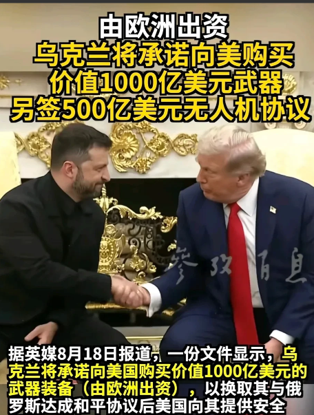 斯基出面，欧盟掏钱——这回乌克兰可算是彻底被拖进大局里了[笑哭]
据英国媒体报道