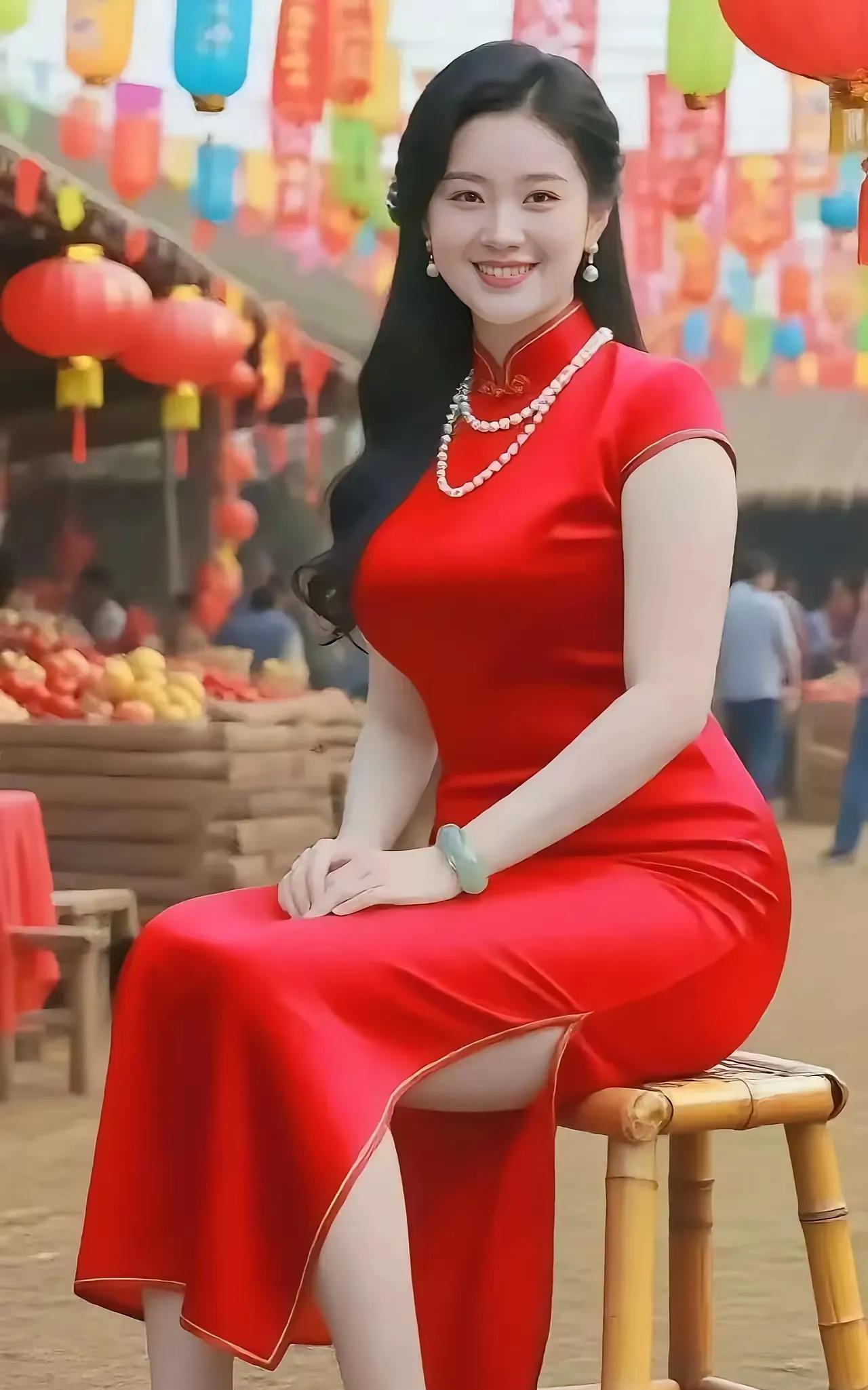 贤妻长得美不美，
婀娜柳腰大长腿。
端庄淑雅青丝飘，
……请友续句
【才情卓越云