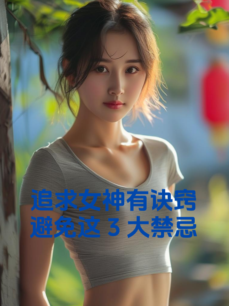 追求女神有诀窍，避免这3大禁忌