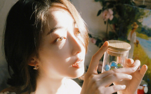 蒋梦婕的立秋美照，超可以的！