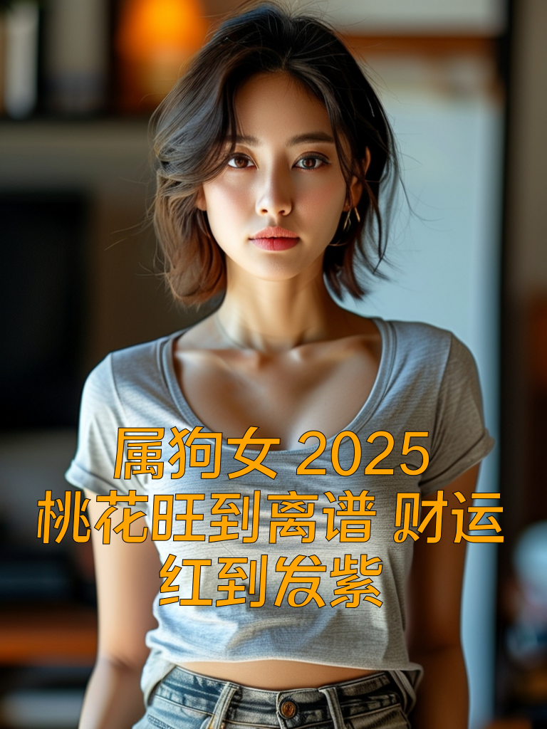 属狗女2025：桃花旺到离谱，财运红到发紫