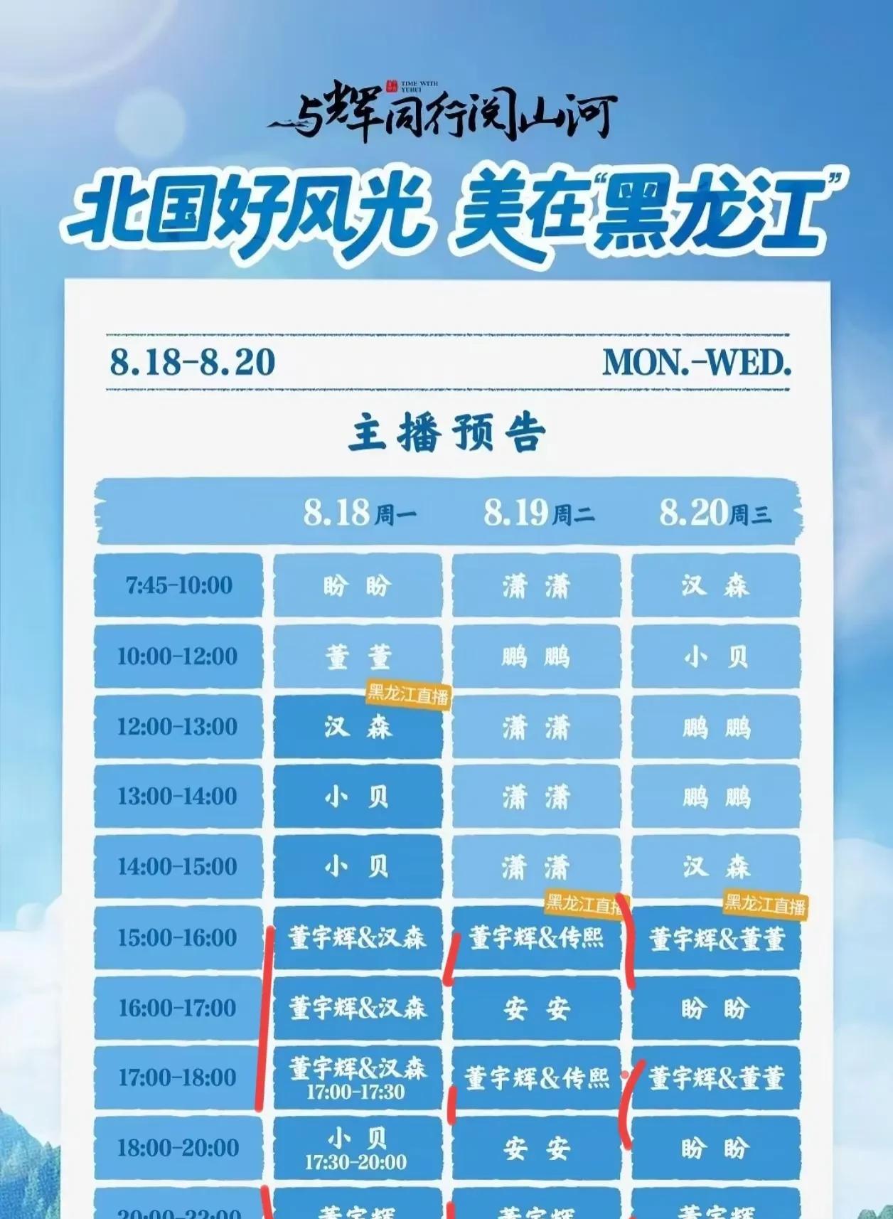 与辉同行阅山河黑龙江场今天开始，早上盼盼开场，框框吃，翻了一下小黄车，好多要买的