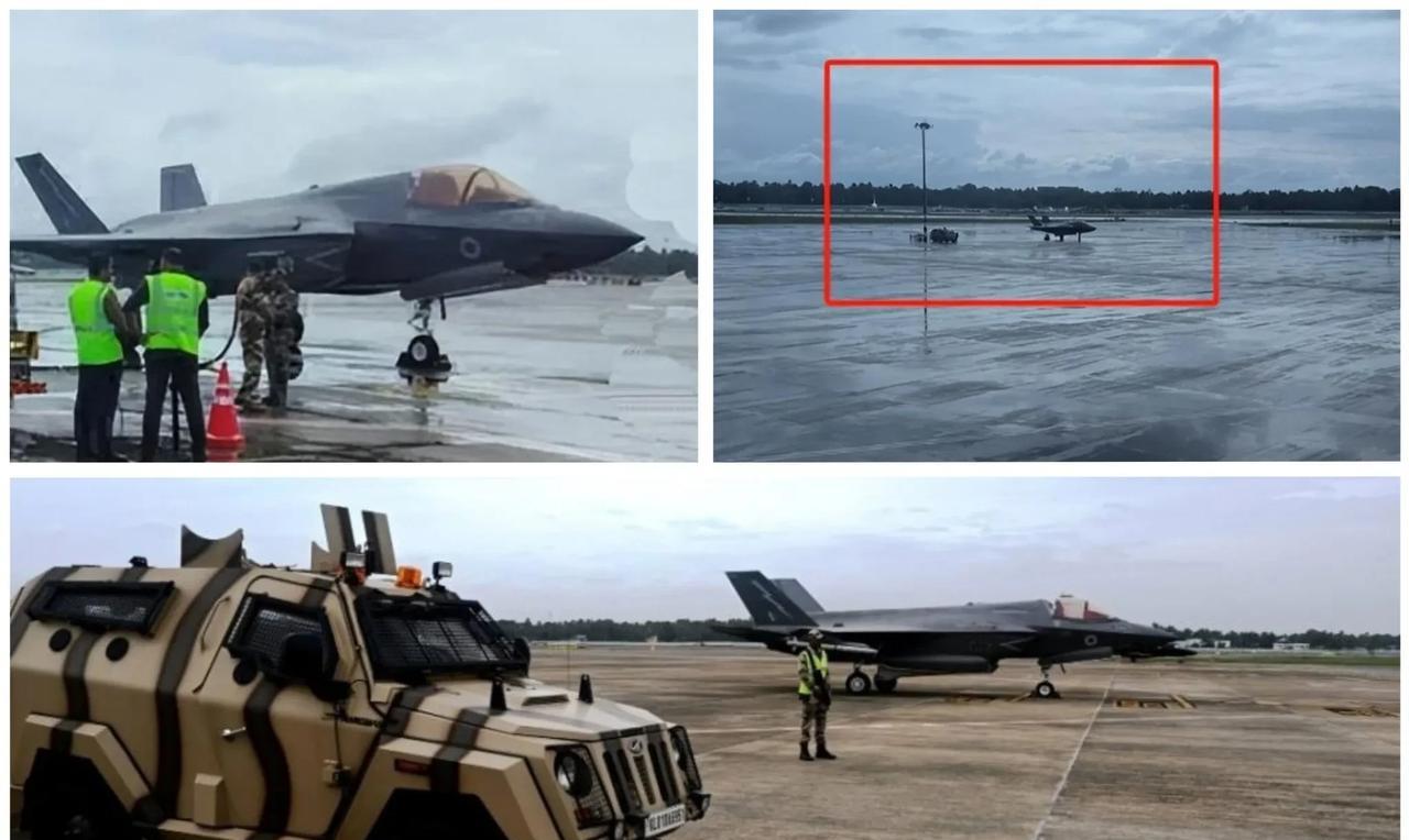 防火防盗防印度！英国人死盯无法返回航母的F-35B，真的是在防阿三窃取机密？
自