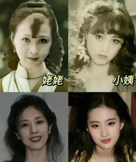 财富可能传不下去，美貌多半能，所以刘亦菲的美，不是天外飞来，有妈妈这样的基因，想
