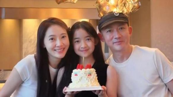聂远夫妇为女儿庆生，11岁天天年纪小却是美人胚子，堪称颜值最高星二代