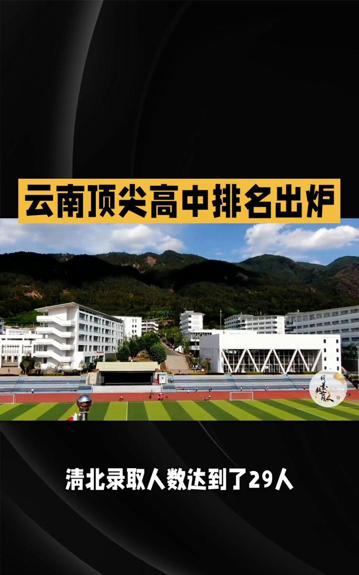 云南顶尖高中排名出炉。
想知道云南省哪些高中实力超群，孕育着未来的精英吗？最新数