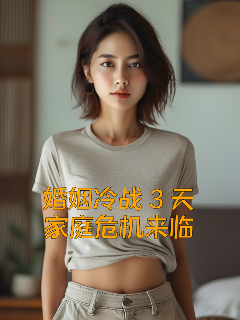 婚姻冷战3天，家庭危机来临