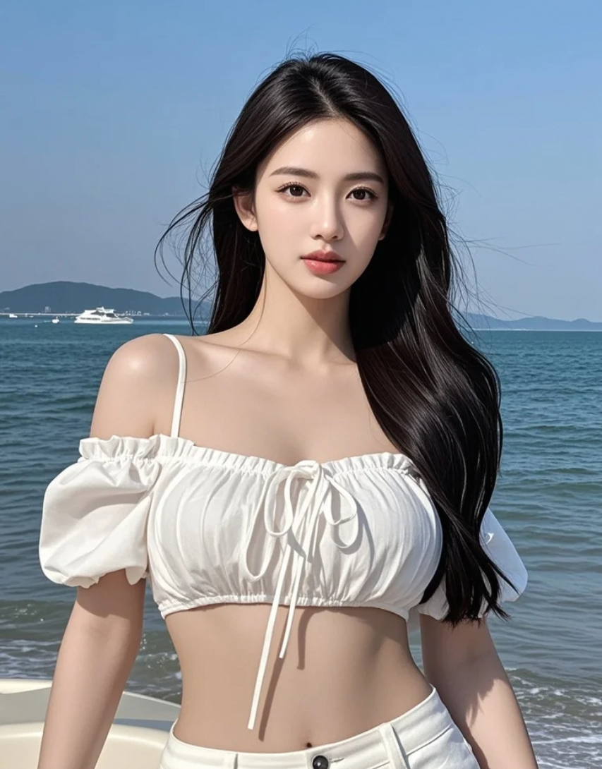 阳光洒在海面，像你曾给我的温暖，闪闪发光却不刺眼